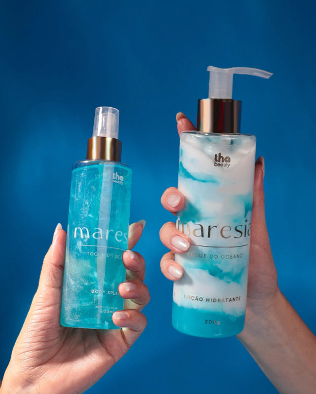 Kit Maresia: Body Splash e Loção Hidratante Refrescante
