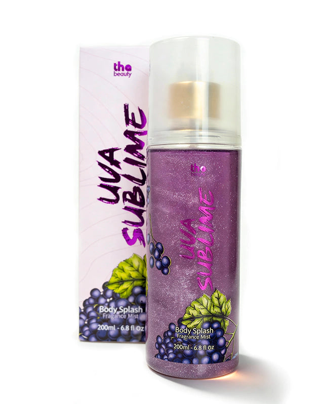 Body Splash Uva Sublime 200ml Fragrância Frutada Sofisticada e Doce