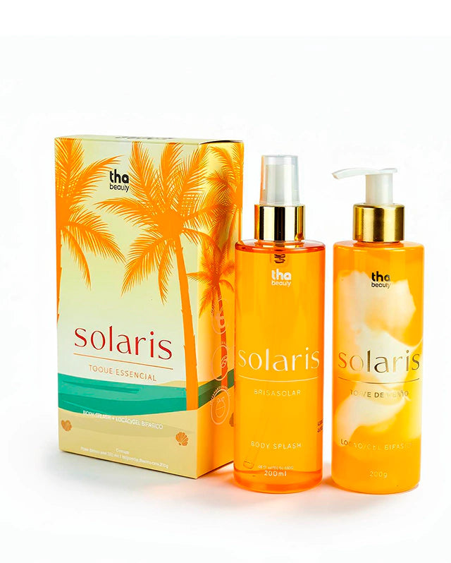 Kit Solaris: Body Splash e Loção Hidratante 200ml
